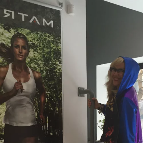 Η Αλεξάνδρα Κατσαίτη σχεδιάζει για τη Matrix Fitness!